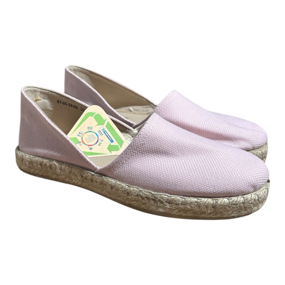 Will’s Vegan Store Pink Espadrilles Slip-On Shoes